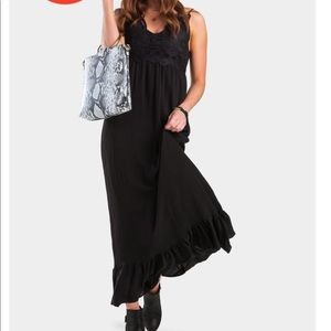 Francescas Bralette Maxi Dress (white)